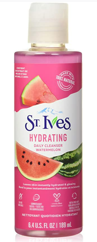 St. Ives Hydrating Watermelon Daily Cleanser - 6.4oz, pack of 1