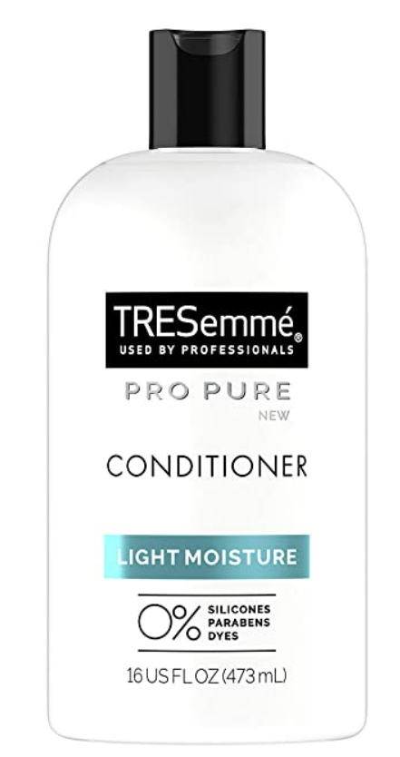 TRESemmé Pro Pure Conditioner For Daily Moisture Light Moisture Silicone Free Conditioner 16 oz