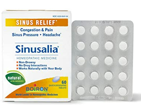 Boiron Sinusalia Sinus Relief, 60 Tablets